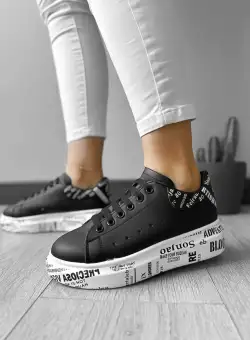 Adidasi dama casual negri B3623