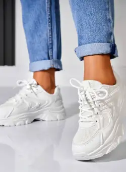 Adidași damă Piele Ecologica Alb Dayja