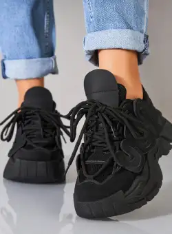 Adidași damă Piele Ecologica Negru Dylin