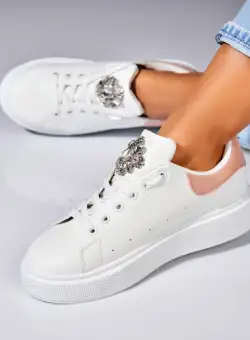 Adidași damă Piele Ecologica Roz Ashvi