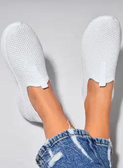 Adidași damă Textil Alb Arami