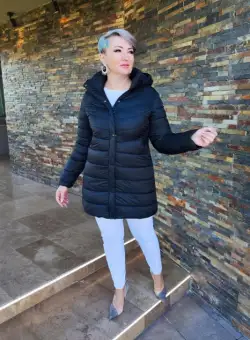 Geaca Amelia neagra Virginia Blu