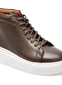 Ghete AXXELLL maro, AYK011, din piele naturala