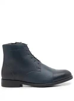 Ghete barbati din piele naturala, Leofex - 914 Blue Box