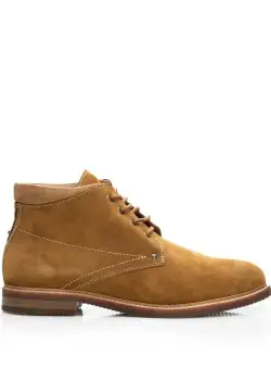 Ghete casual din piele intoarsa pentru barbati - 917 cognac