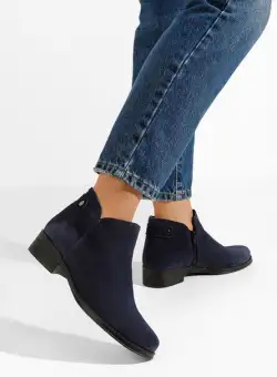 Ghete dama piele Rimina V5 navy