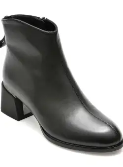 Ghete FLAVIA PASSINI negre, 401, din piele naturala