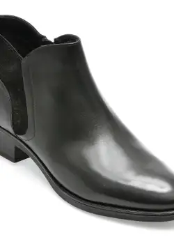 Ghete GEOX negre, D36G1D, din piele naturala