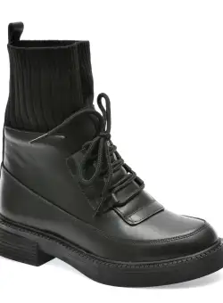 Ghete GRYXX negre, 1065062, din piele naturala