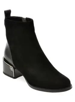 Ghete GRYXX negre, 31725, din piele intoarsa