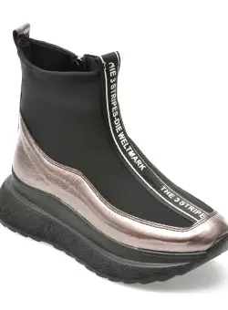 Ghete IMAGE gri, 2193045, din piele naturala