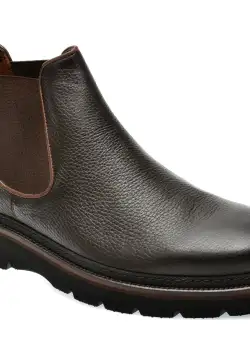Ghete LE COLONEL maro, 47347, din piele naturala