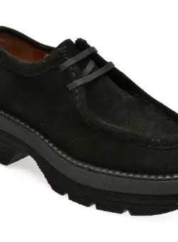 Mocasini GRYXX negri, 5441701, din piele intoarsa