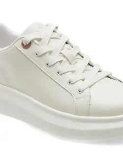 Pantofi ALDO albi, REIA690, din piele ecologica