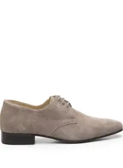 Pantofi casual barbati din piele naturala, Leofex - 112-7 taupe velur
