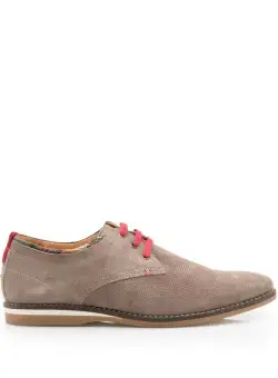 Pantofi casual barbati din piele naturala, Leofex - 875 Taupe Velur