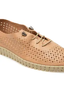 Pantofi casual FLAVIA PASSINI maro, SN1071, din piele naturala