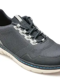 Pantofi CLARKS bleumarin, CLARKS PRO KNIT, din material textil