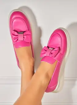 Pantofi dama casual Roz din Piele Ecologica Nikita