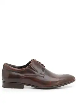 Pantofi eleganti barbati din piele naturala,Leofex - 792 maro