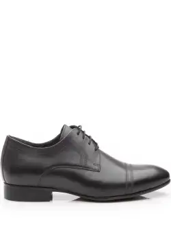 Pantofi eleganti barbati din piele naturala,Leofex - 896 negru box