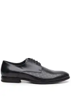 Pantofi eleganti barbati din piele naturala Leofex- 897 negru