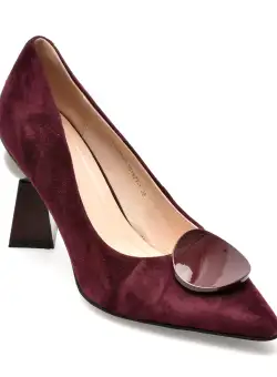 Pantofi EPICA visinii, H481, din piele intoarsa