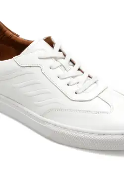 Pantofi GRYXX albi, 163506, din piele naturala