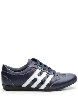 Pantofi sport dama din piele naturala, Leofex- 552 S Blue box