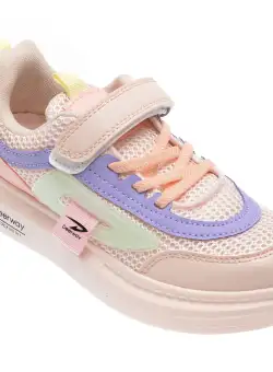 Pantofi sport DEERWAY roz, 2202, din material textil si piele ecologica
