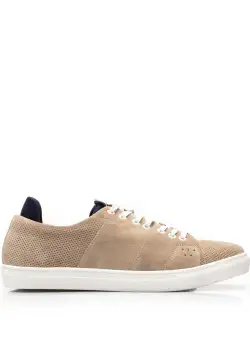 Pantofi sport din piele naturala Leofex - 943 Taupe velur