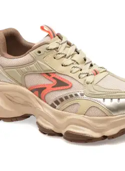 Pantofi sport GRYXX bej, 24351, din piele ecologica