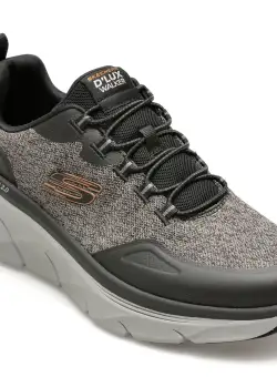 Pantofi sport SKECHERS gri, D LUX WALKER 2.0, din material textil