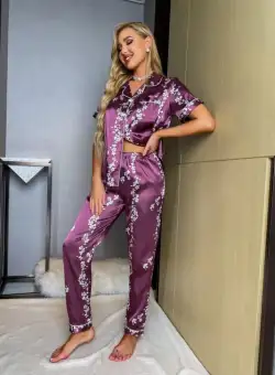 Pijama dama satin Moli ADCP0170 Adictiv