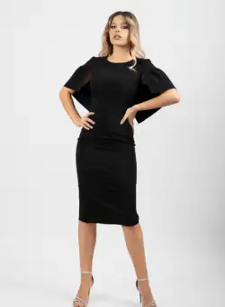 Rochie 4371 neagra La Donna