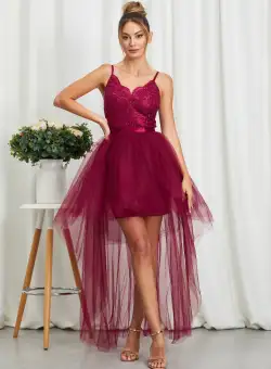 Rochie Delice Bordo