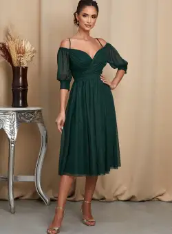 Rochie Rosalinda Verde