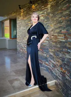Rochie T117 neagra