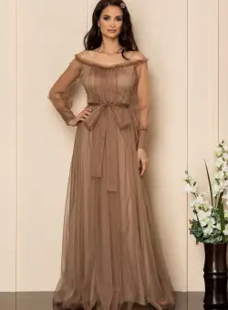 Rochie Temptation Bej