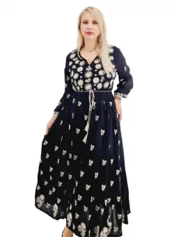 Rochie Traditionala cu broderie Sara 9