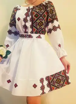 Rochie Traditionala stilizata cu Laura 10