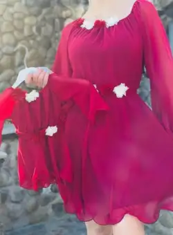 Rochita stilizata cu motive traditionale Mioara