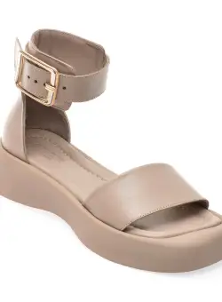 Sandale casual GRYXX gri, 191749, din piele naturala