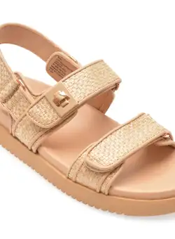 Sandale casual Steve Madden bej, MONA, din material textil