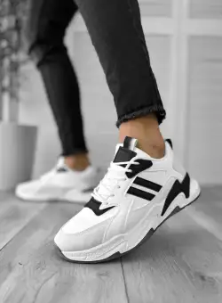 Adidasi barbati albi 264 A13-1