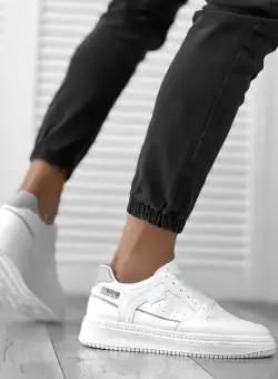 Adidasi barbati albi R776 A27-1