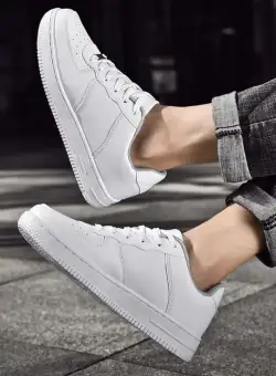 Adidasi barbati casual albi 12169 A29-3