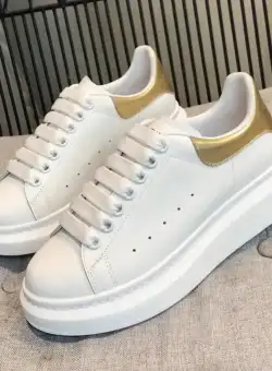 Adidasi barbati casual albi cu auriu VIP ZR A2906 A30-3