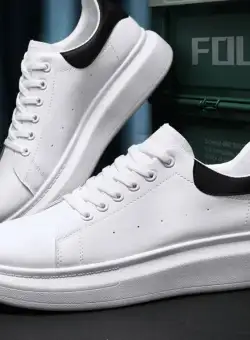 Adidasi barbati casual albi CU MIC DEFECT DEF180 N8-3