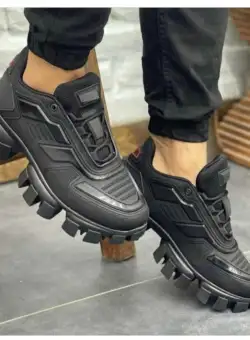 Adidasi barbati casual negri H12 A4-2